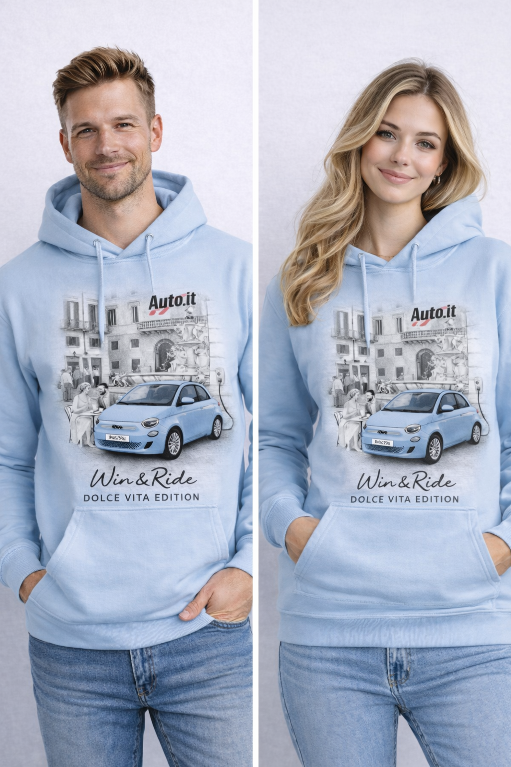 Duo Dolce Vita Edition Limitée - 1 T-shirt / 1 Sweatshirt