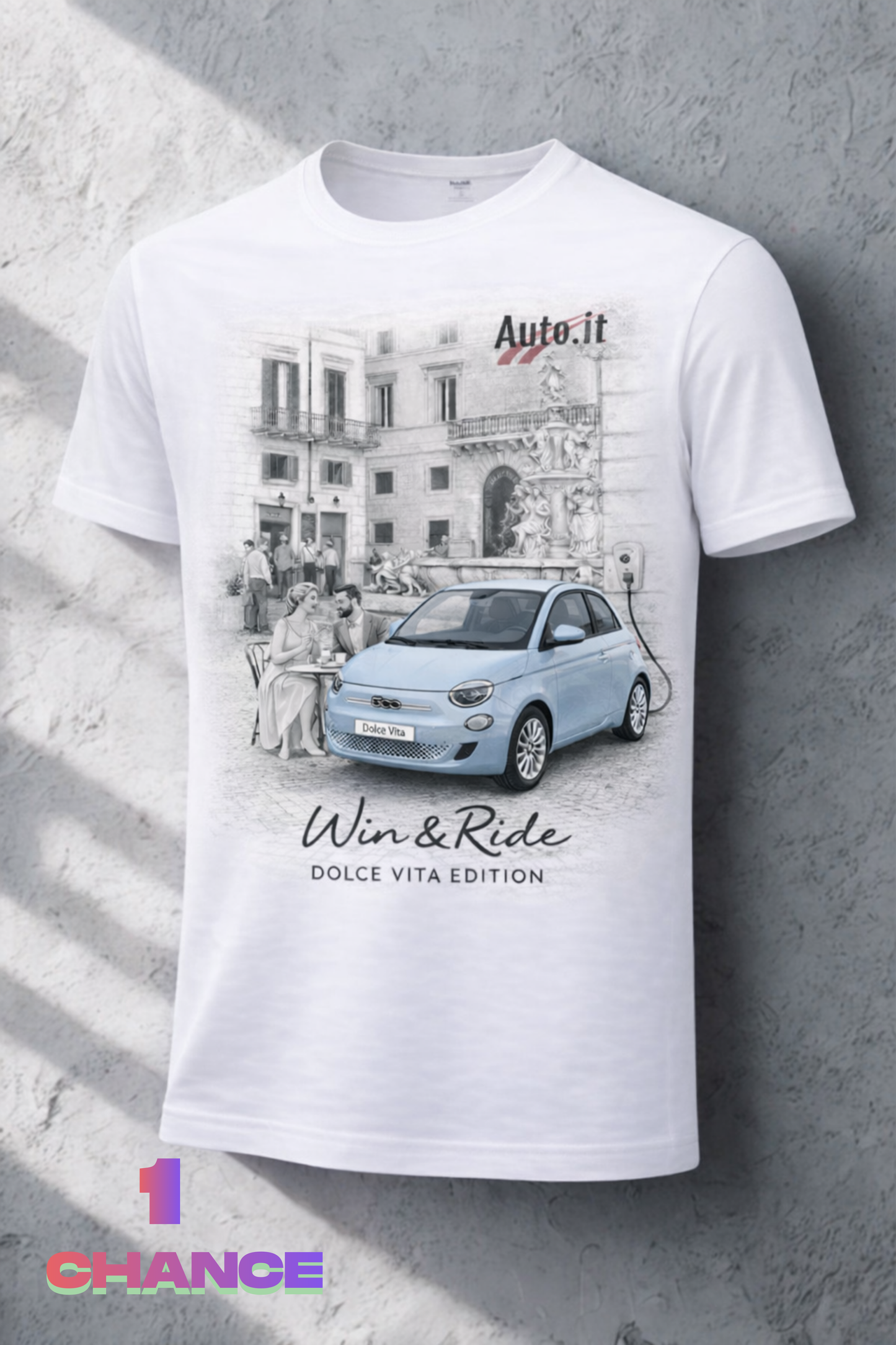 Le T-shirt    Win&Ride -  Dolce Vita Edition Limitée